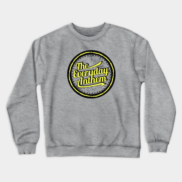 Retro Yellow (Dark) Crewneck Sweatshirt by The Everyday Anthem